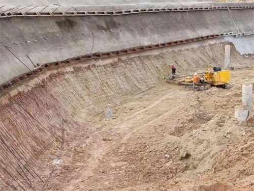 肃南基坑边坡加固